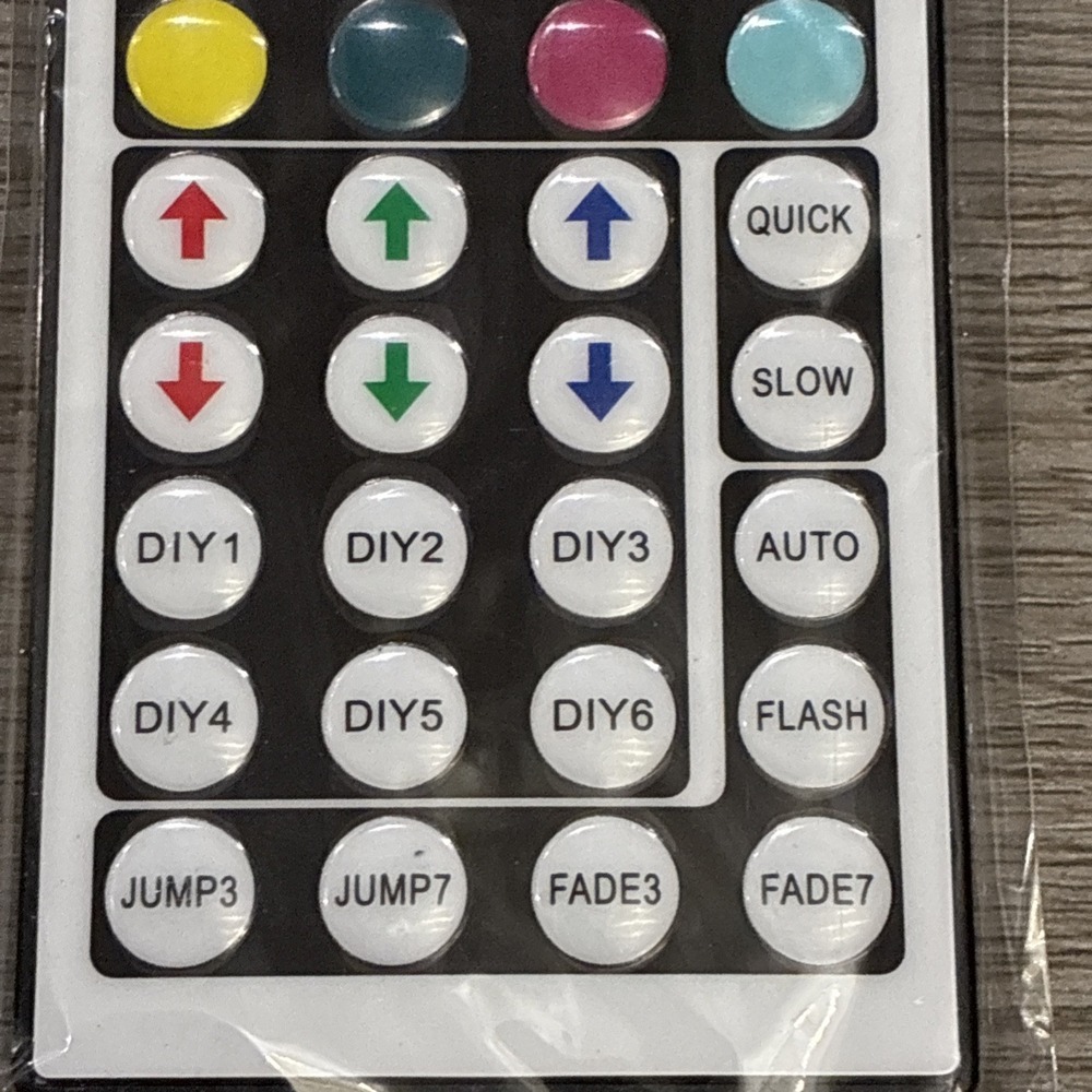 Unbranded LED Light Strip Replacement Remote Control OEM - Picture 2 of 4